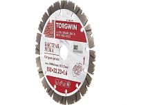 Диск алмазный отрезной сегмент по железобетону 150x22.2х13x1.6 мм TORGWIN T1303154