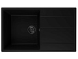Кухонная мойка Ulgran Quartz Prima 850-07 85 см уголь