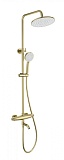 Душевая стойка Wonzon&Woghand Capsule WW-B3031-A3-BG термостат, брашированное золото
