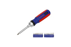 Реверсивная отвертка с трещоткой WORKPRO 3-72 15в1 (14 насадок) WP221061