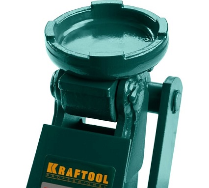 Подкатной домкрат для тяжелой техники Kraftool High-lift 10т 160-560мм 43455-10
