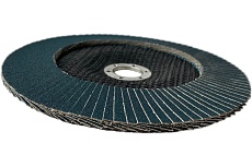 Круг лепестковый конический Цирконий Flexione 180x22 мм, Р120 10000248