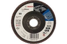 Круг лепестковый Best for Metal для УШМ (125 мм; К60) Bosch 2608607327