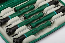 Набор отверток для высокоточных работ, форма звездочка torx, 6шт Sata 09313