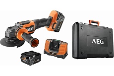 Углошлифмашина AEG BEWS18-125BLPX2-502C 125 мм, 18В 4935480858