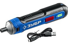 Аккумуляторная отвертка Зубр Профессионал 4 Vmax, в коробке PSD-4