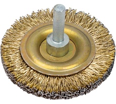 Щетка дисковая (60 мм; ось 6 мм) НПП Гефест 101