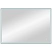 Зеркало Континент Solid Led 90x70 см с подсветкой, черный ЗЛП1617