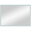 Зеркало Континент Solid Led 90x70 см с подсветкой, черный ЗЛП1617