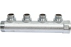 Регулирующий коллектор STOUT 1, 4 отвода 1/2 плоское уплотнение SMB-6849-011204 RG008UJF325839