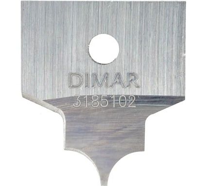 Нож для фрезы острый угол фасад R4.8 B9.5 пятка 0.8, для оправки G1853x19 Dimar 3185102