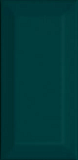 Керамическая плитка Kerama Marazzi Клемансо зелёный тёмный грань 7.4х15 см, 16059