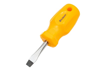Шлицевая отвертка 6х38 Kraft Master KT 700458