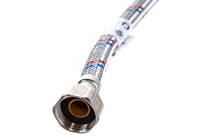 Подводка СТМ для смесителя, сталь, 1/2xM10x 50 см, пара CWFHS050