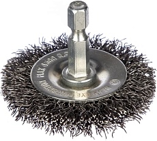 Щетка круглая для дрели (50 мм, НЕХ) Patriot 813010019