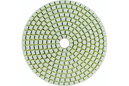 Круг алмазный гибкий шлифовальный АГШК WHITE NEW (100x2.5 мм; Р400) TECH-NICK 128.120.6745