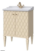 Тумба с раковиной Caprigo Roma 60 см магнолия