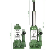 Домкрат бутылка 4т 170-320 мм STVOL SDB4320
