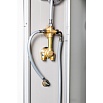 Душевая кабина WeltWasser Halle 1202 120x90 хром, прозрачное, L