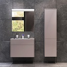 Мебель для ванной Am.Pm Inspire 2.0 80 см подвесная серый матовый