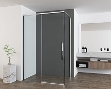 Душевой уголок Vincea Ultima VSR-7UL9010CL 100x90 хром, прозрачное