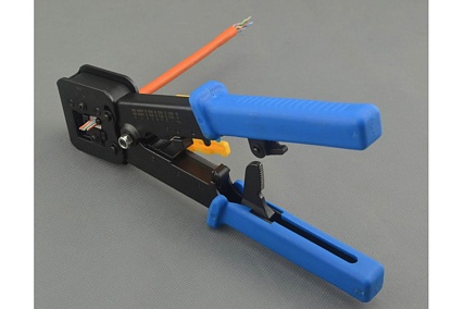 Кримпер TWIST HT-268ER для сквозных коннекторов RJ-45/RJ-12 TWCS-TM1-HT-268ER