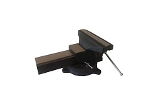 Тиски стальные поворотные Rockforce с наковальней 10&quot; 250мм RF-6540110(60285)