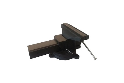 Тиски стальные поворотные Rockforce с наковальней 10" 250мм RF-6540110(60285)
