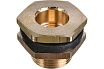 Штуцер для врезки в бочку 1/2" ВР х 3/4" НР + уплотнитель, 2 шт HG 1649809
