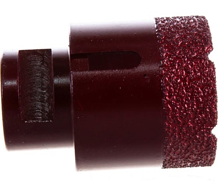Коронка алмазная вакуумная по камню D45-15W-35L-M14 (45х35 мм; М14) Messer 06-35-045