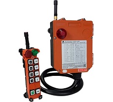 Радиоуправление TELECRANE а25-8d (пульт 8 кнопок, 2 скорости, питание: 220/380 в) звук 00006616