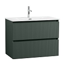 Тумба с раковиной BelBagno Uno 80 см Еловый матовый