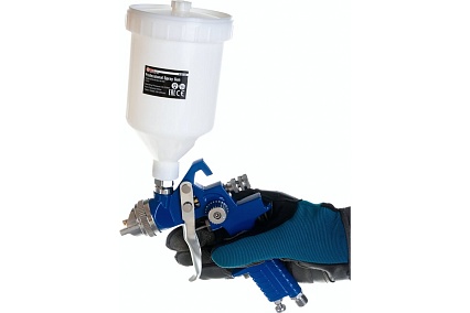 Краскораспылитель с верхним пластиковым бачком Forcekraft FK-H-827-2V(50325)