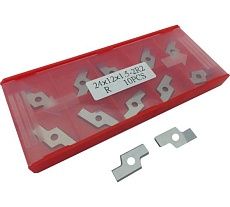 Нож сменный профильный FHONK 24x12x1.5-2R2 HW R (упаковка 10шт) 2412152R2 R-10