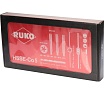 Резьбонарезной набор RUKO M3-M12 HSSE 44пр. 245030E