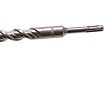 Бур по бетону, двойная спираль, Cobalt W-tip (22x600 мм; SDS PLUS) Denzel 705055