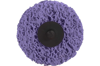 Зачистной круг КОРАЛЛ CD 75х15 мм, Roloc, фиолетовый Abraforce 149471