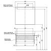 Тумба с раковиной Aquanet Nova Lite 90 см, 2 ящика