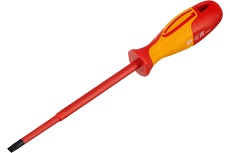 Диэлектрическая отвертка SL6.5х150мм, CrMo, до 1000В Gross 12944
