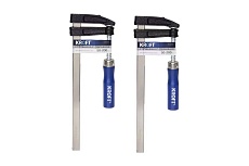 Набор струбцин KROFT F-образные, 50x200 мм, 2 шт 203103