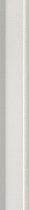 Бордюр Kerama Marazzi Витраж белый 2х15 см, PFG010