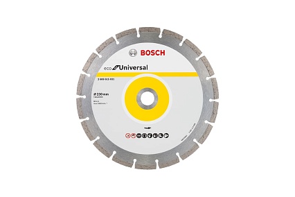 Диск алмазный ECO Universal 230х22.2 мм, 10 шт Bosch 2608615044