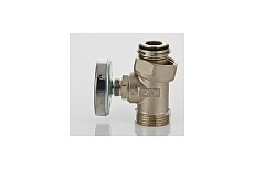 Тройник с термометром Евроконус Valtec VT.4615.0.0