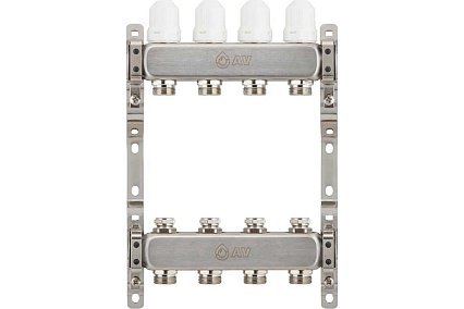 Коллекторная группа AV Engineering AVE162, 4 выхода AVE16200104K