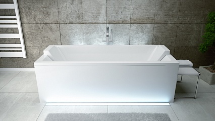 Акриловая ванна Besco Quadro 180x80 см