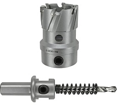 Коронка по металлу HM (65х28 мм; хвостовик 13 мм; комплект) D.BOR HS-HM-28-065-T