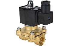 Электромагнитный клапан DN.ru двухходовой VS2W-300E-NC Ду8 Ру10 латунь, EPDM 24В DC D130-01746