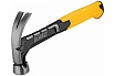 Молоток DeWalt одноэлементный, с изогнутым гвоздодером, 454 г DWHT51439-0