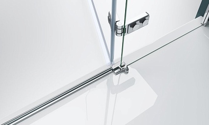 Душевая дверь BelBagno KRAFT-B-12-60/60-C-Cr-R 120x195 прозрачная, правая