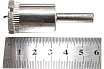 Коронка с центрирующим сверлом по стеклу и керамике (22х55 мм) Vertextools 336-22-55